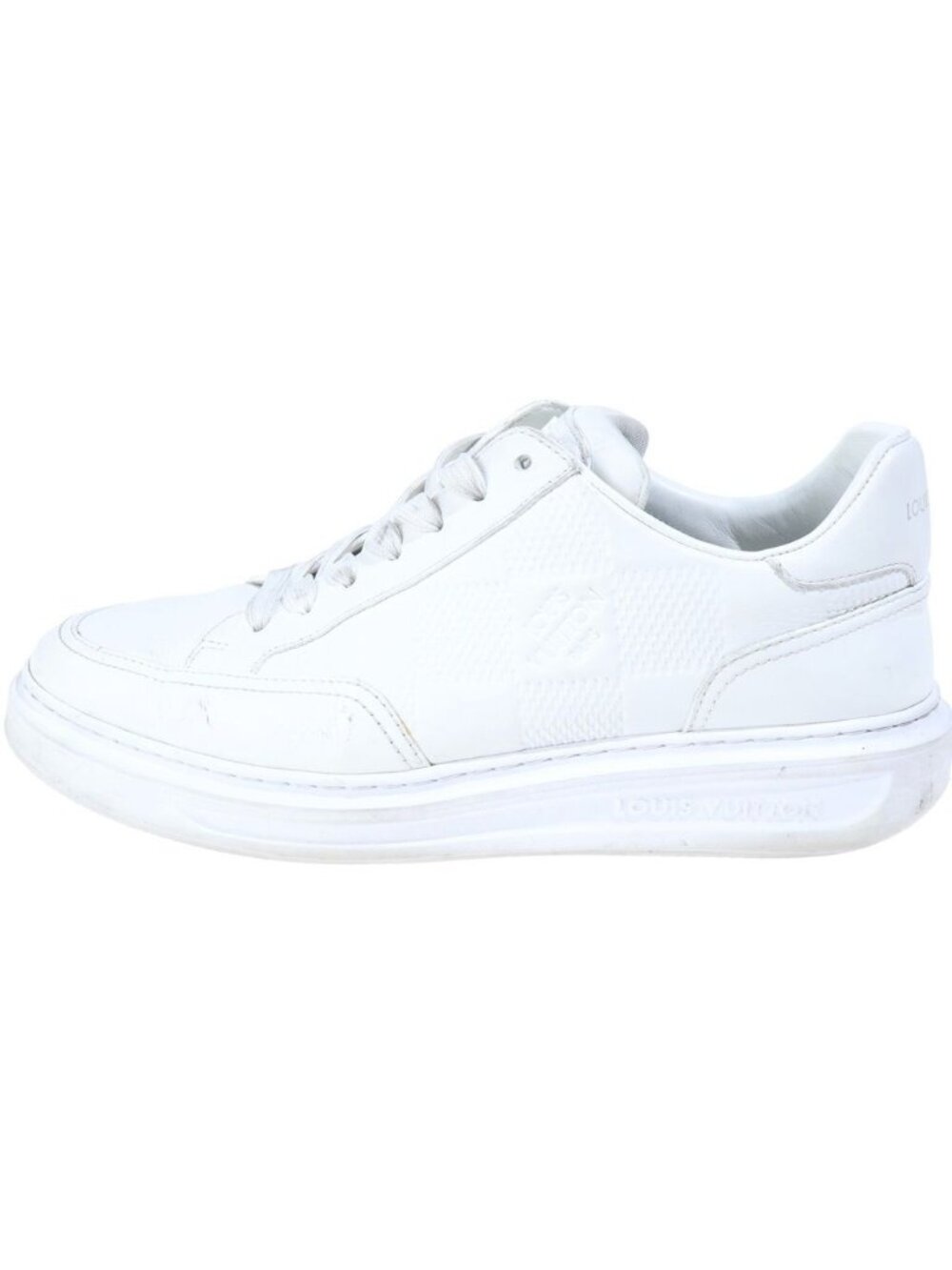 Louis Vuitton Beverly Hills Line Sneakers White Leather